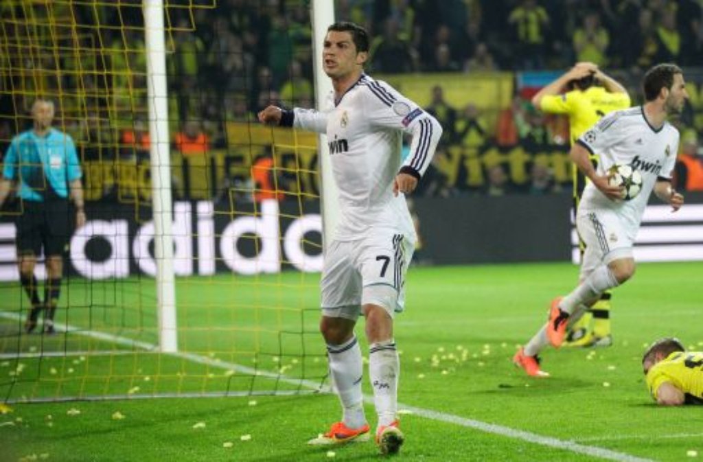 Auf Platz 1: Cristiano Ronaldo (Portugal) von Real Madrid, 12 Tore