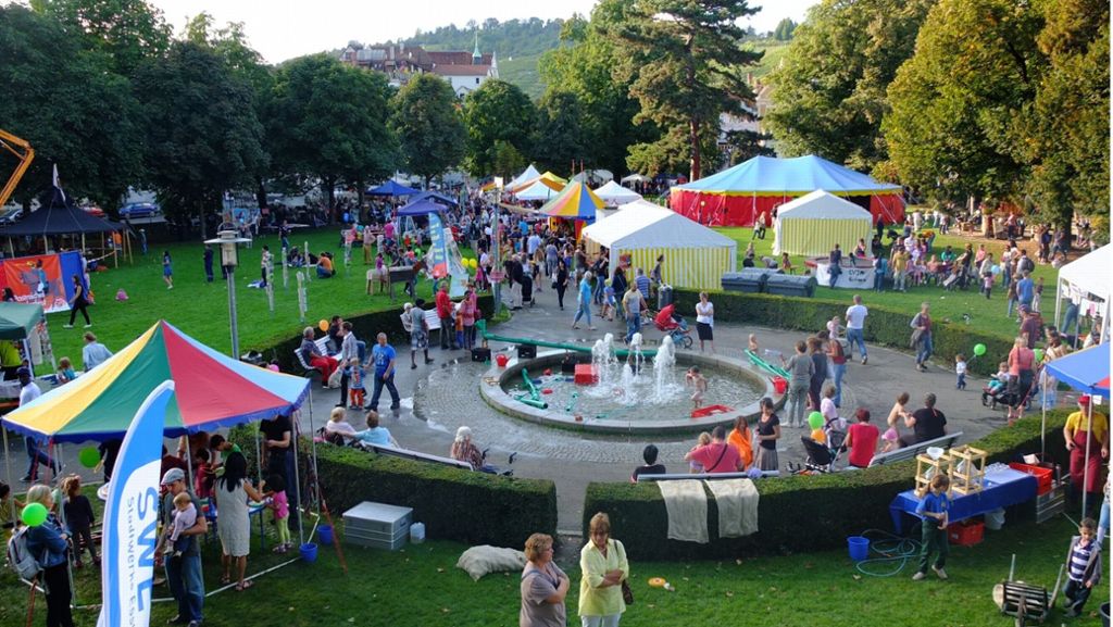 Postmichelkinderfest und Zeltleuchten in Esslingen: Die Maille wird zum Vergnügungspark