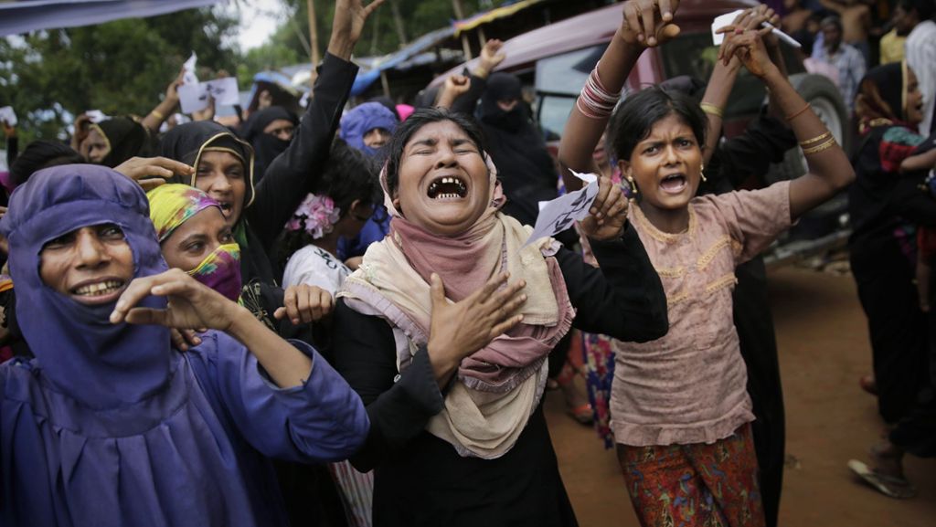  Ermittler der Vereinten Nationen werfen Myanmar Völkermord gegen muslimische Rohingya vor. Eine 20-Jährige erzählt. 