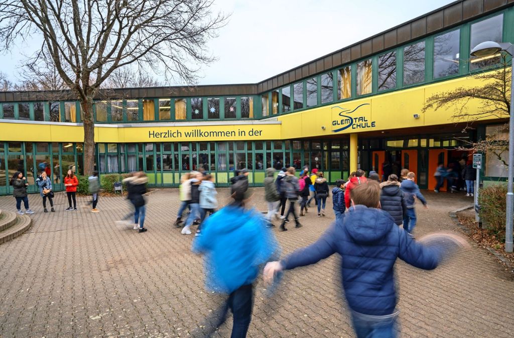 Die Gemeinschaftsschule in Schwieberdingen ist die drittgrößte im Land – und bietet Stoff für sehr jede Menge Streit. Foto: factum/Archiv