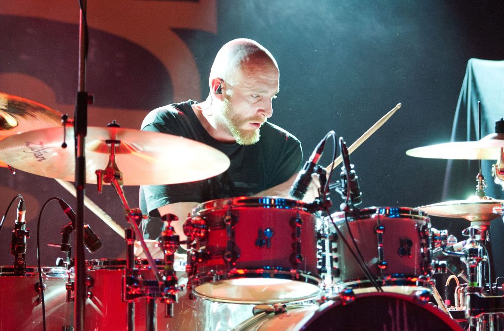 Timm Schreiner am Schlagzeug ist neu im Team.