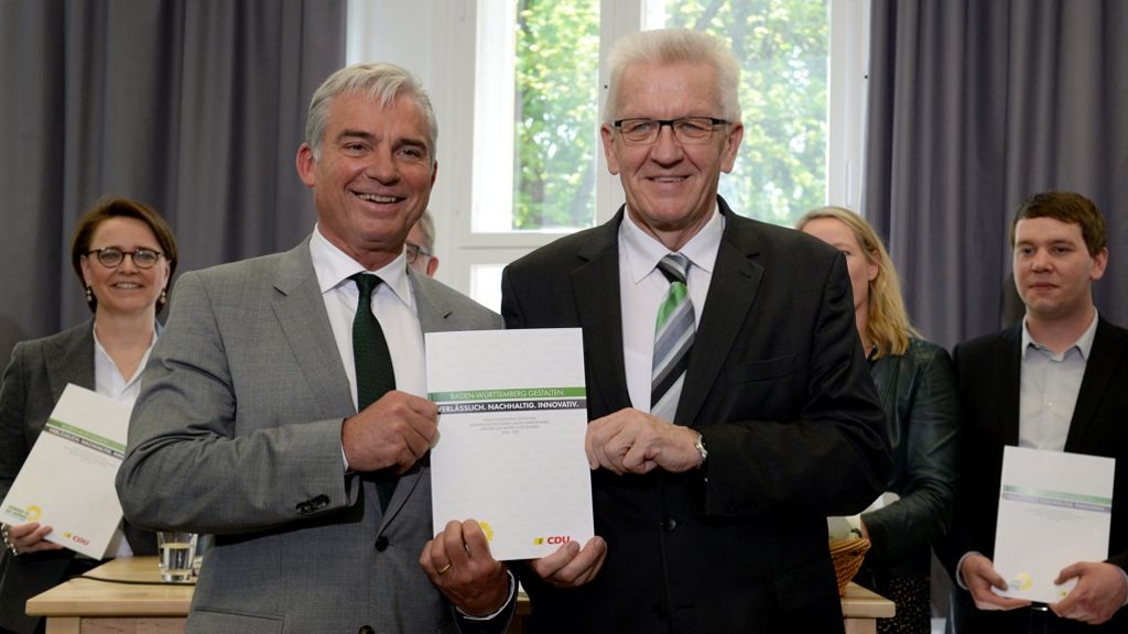 Medienberichte über Grün-Schwarz: Geheimpapier sieht Abbau von 5000 Stellen vor