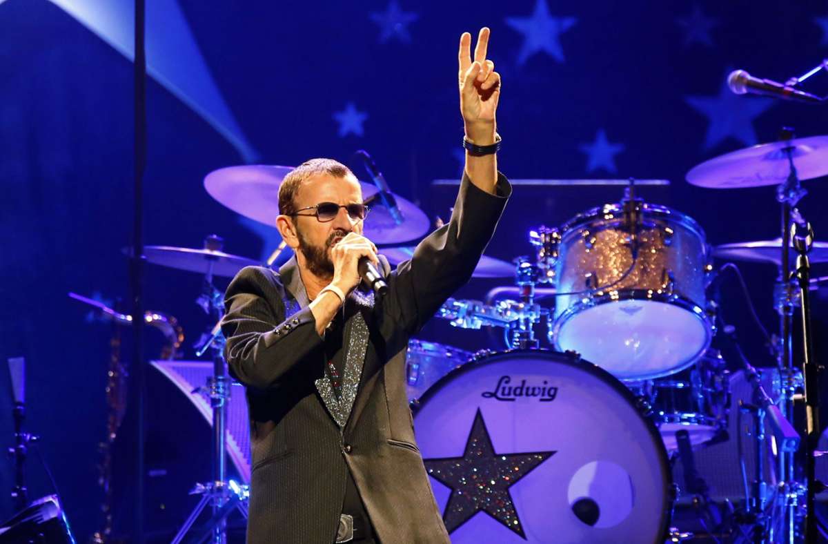 Auch im Alter von 75 Jahren stand Ringo Starr noch mit seiner All-Starr Band auf der Bühne, hier in San Juan in Porto Rico.