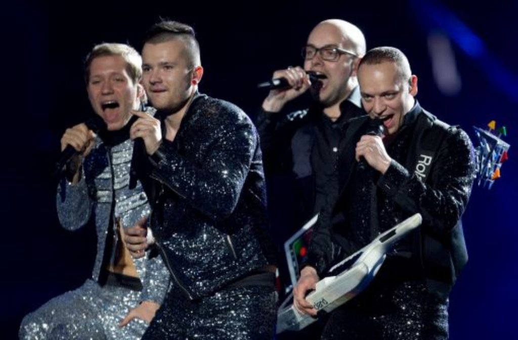 Die Band PeR repräsentiert Lettland mit dem Titel "Here We Go".