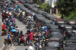 Sri Lanka hat kaum mehr Treibstoff