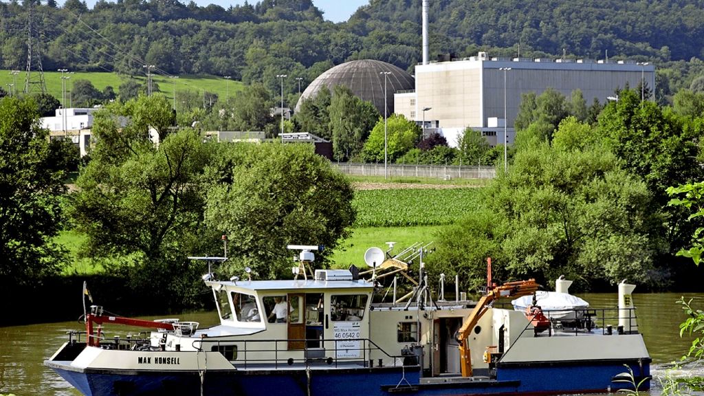 Atommüll auf dem Neckar: EnBW plant brisante Fracht nach Neckarwestheim