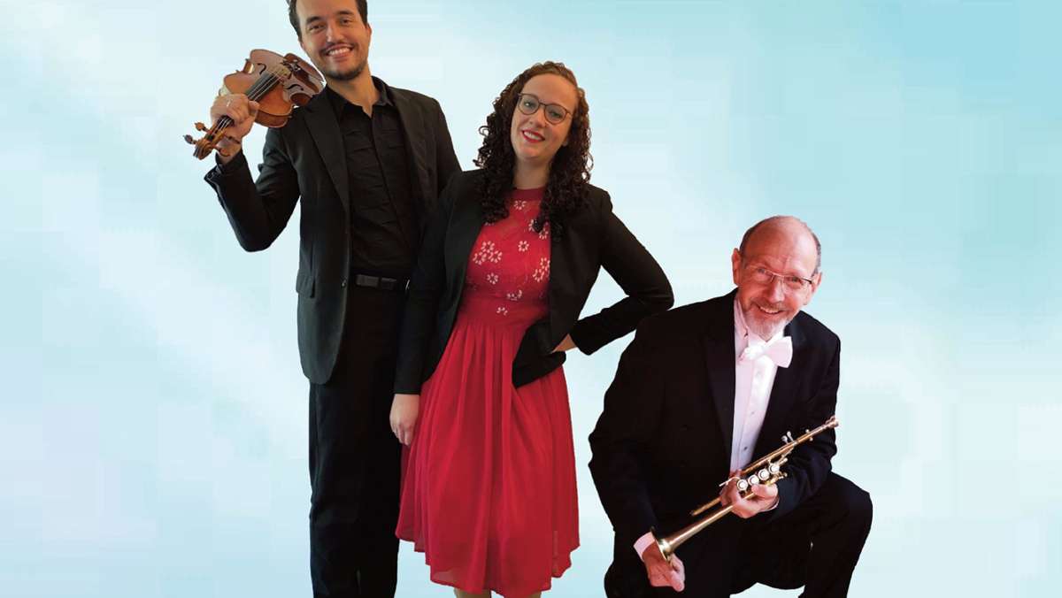 Trompeter Bernhard Kratzer tritt am 6. November mit Tochter Teresa Kratzer (Piano) und Matheus Baião (Geige) auf. 