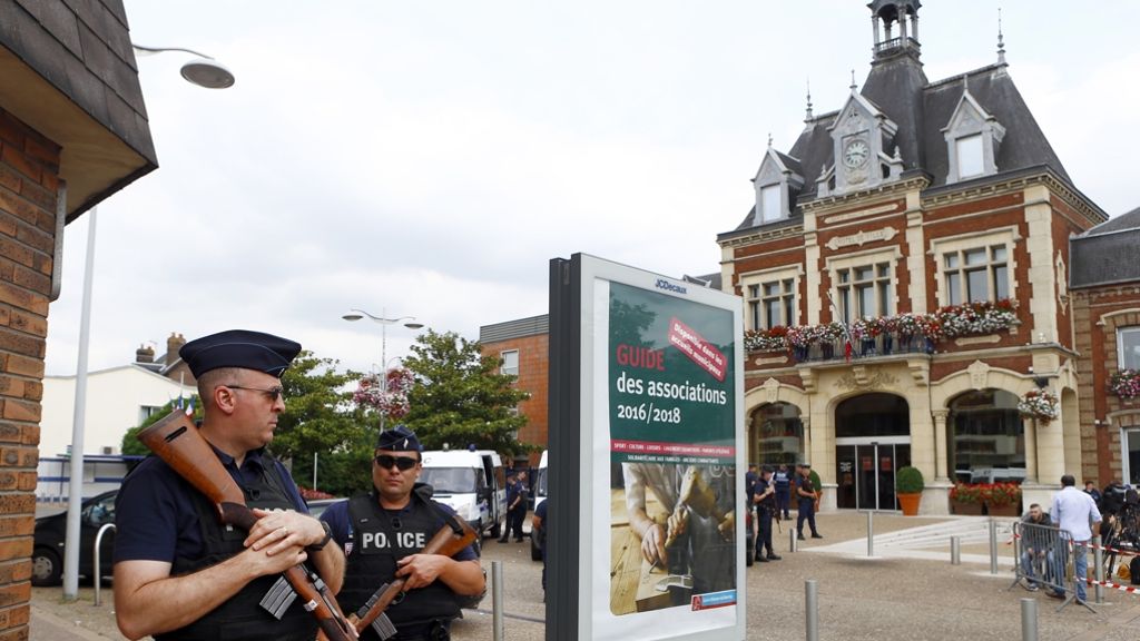Geiselnahme in Frankreich: Ein Verdächtiger wohl festgenommen