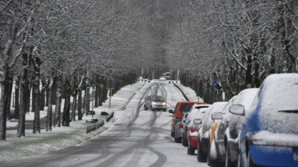 Wintereinbruch: Schnee und Eis: Die rutschigsten Straßen in Stuttgart