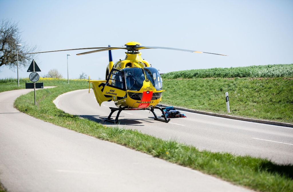 Ein E-Bike-Fahrer ist am Montag bei Aspach-Fürstenhof verunglückt.