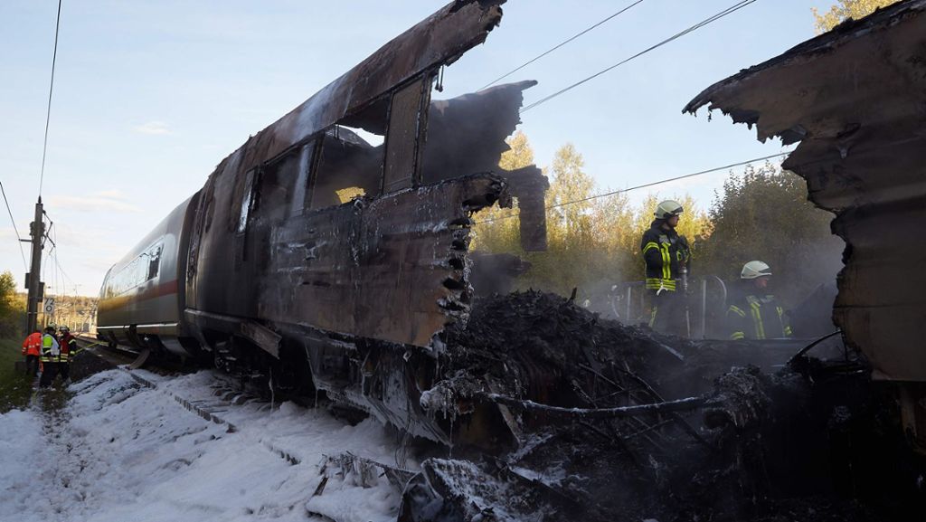 Nach der Brandkatastrophe von Montabaur: Alte ICE werden auf Brandgefahr überprüft