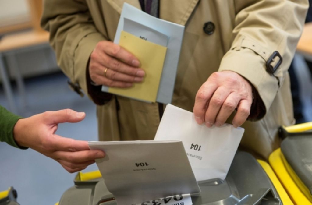 Bei der Landtagswahl in Bayern durften etwa 9,5 Millionen Bürger ihre Stimme abgeben.