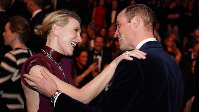 Britischer Filmpreis Bafta: Prinz William bestreitet Baftas ohne Kate