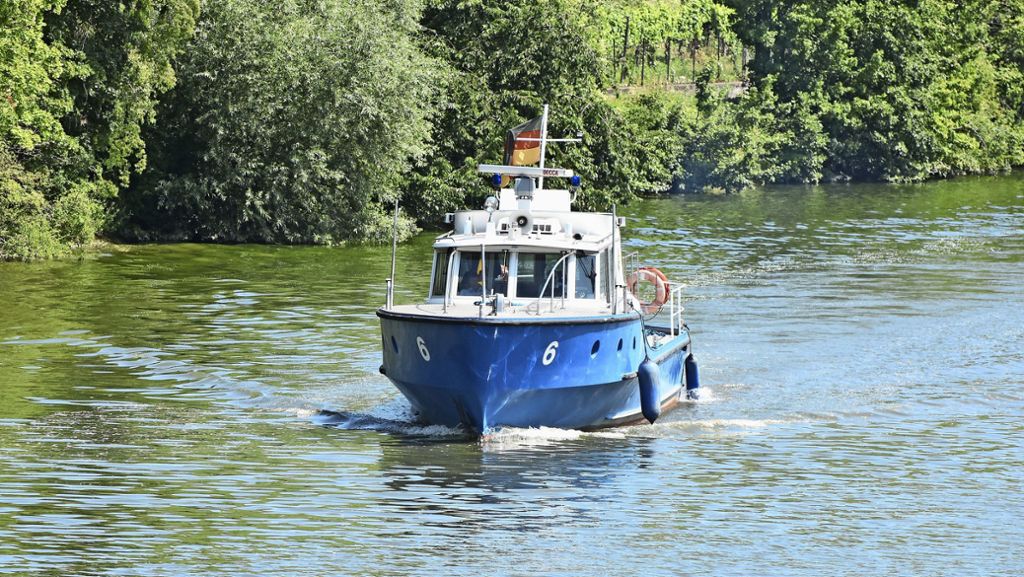 Wasserschutzpolizei in Stuttgart-Hedelfingen: Der Neckar ist  ihr Revier