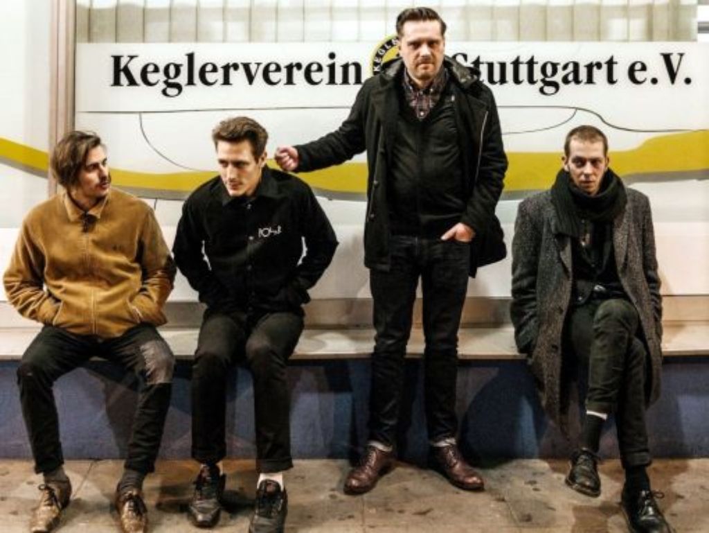 Mag Kegeln und seine Bandkollegen: Paul Schwarz (ganz rechts).