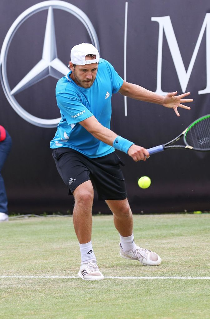 Lucas Pouille triumphierte 2017 beim ATP-Turnier auf dem Stuttgarter Weissenhof.