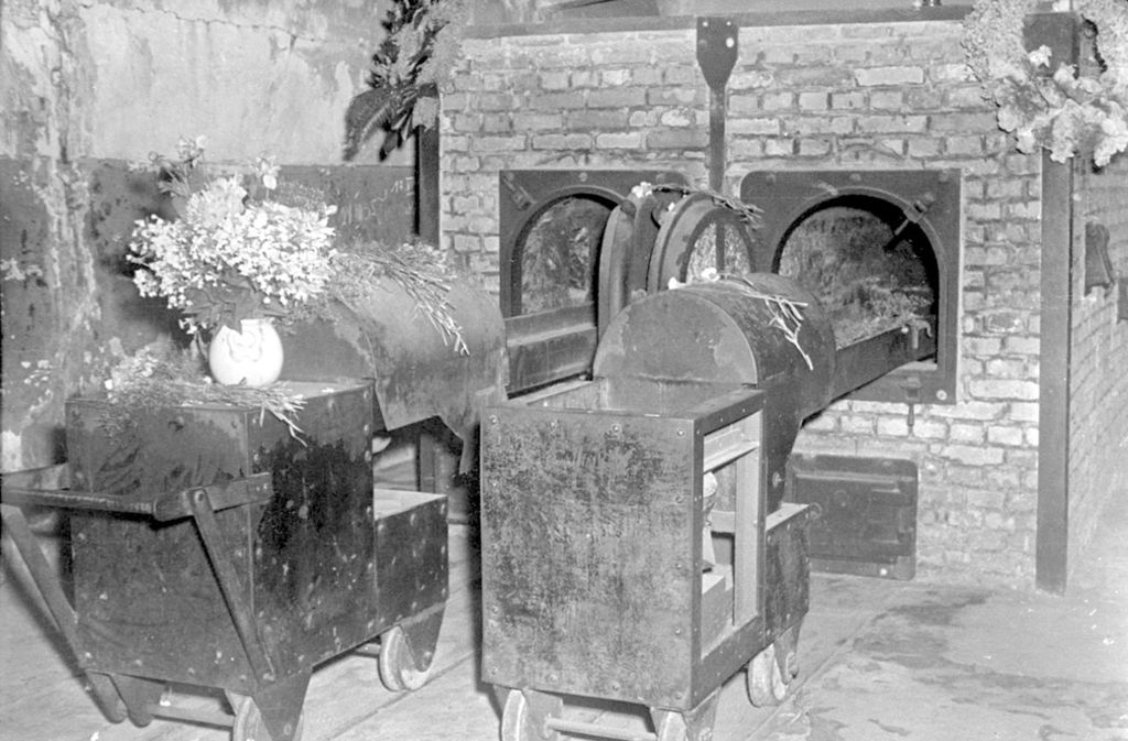 Das Krematorium des KZ Auschwitz, in dem die Leichen der Ermordeten verbrannt wurden.
