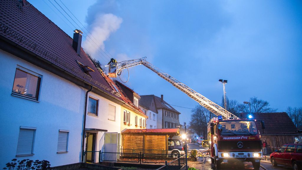 Plüderhausen: Gebäude nach Brand einsturzgefährdet
