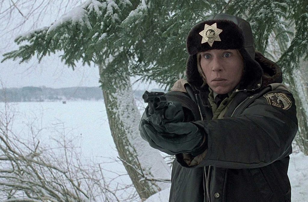 Mit einem Oscar belohnt: Frances McDormand als Marge Gunderson im Coen-Brothers-Film „Fargo“ (1996)
