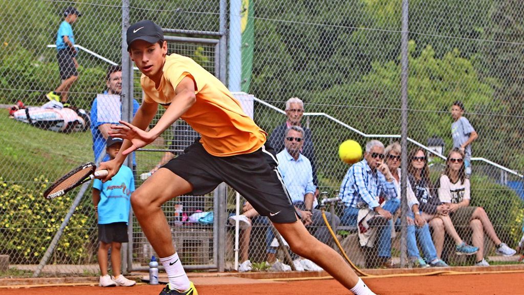 Tennis-Jugendcup Renningen/Rutesheim: Deutsche Spieler müssen sich hinten anstellen