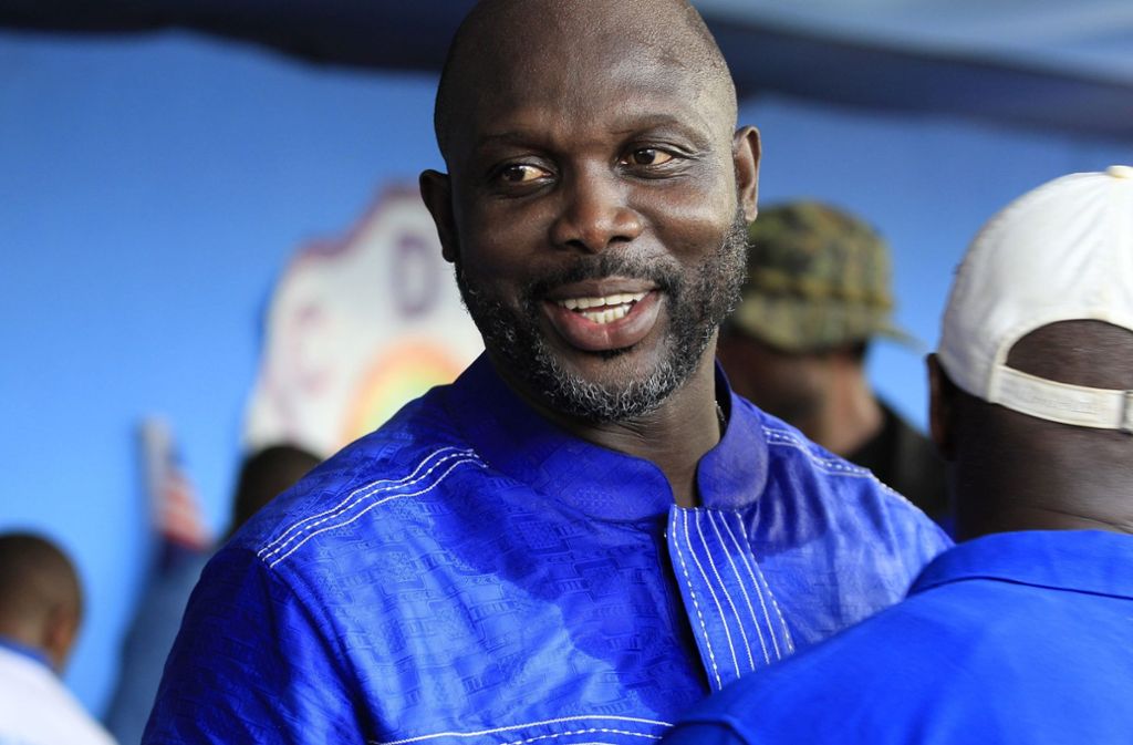 Der 51-jährige Weah soll Liberias neuer Präsident werden.