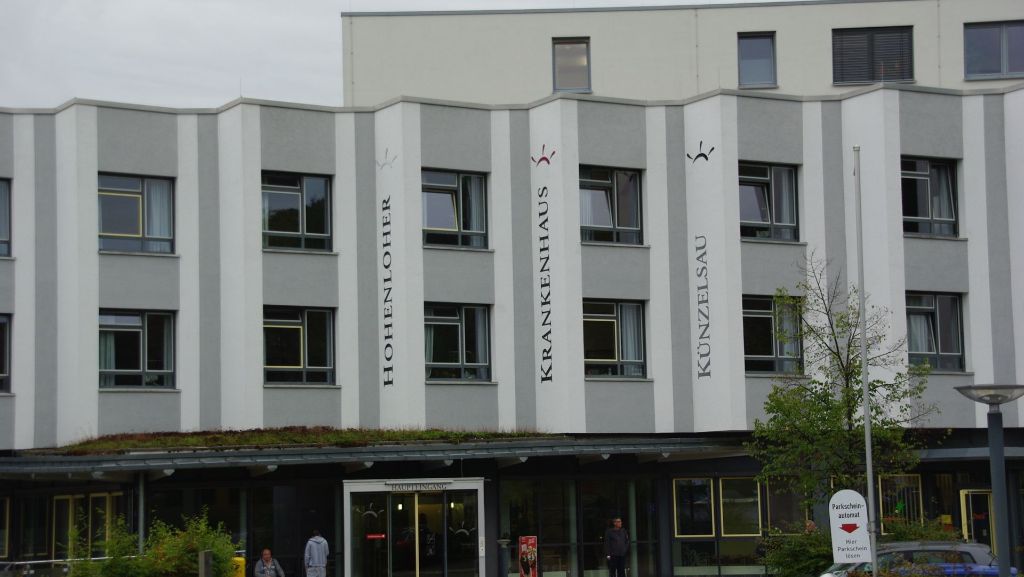Krankenhaus Künzelsau: Kreis ringt um  Bestand des  Krankenhauses