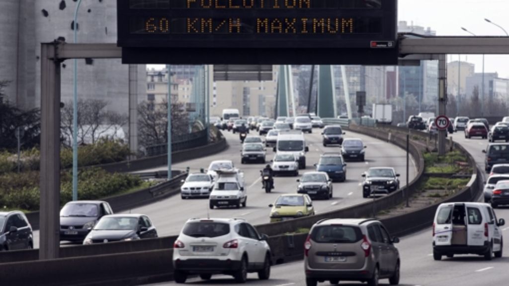 Wegen Smog: Paris führt Fahrverbote ein