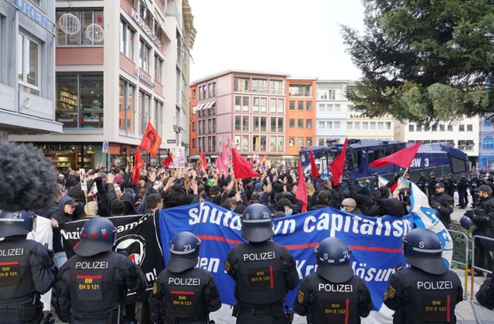 Demonstrationen in Stuttgart: Bündnis sieht sich diskreditiert