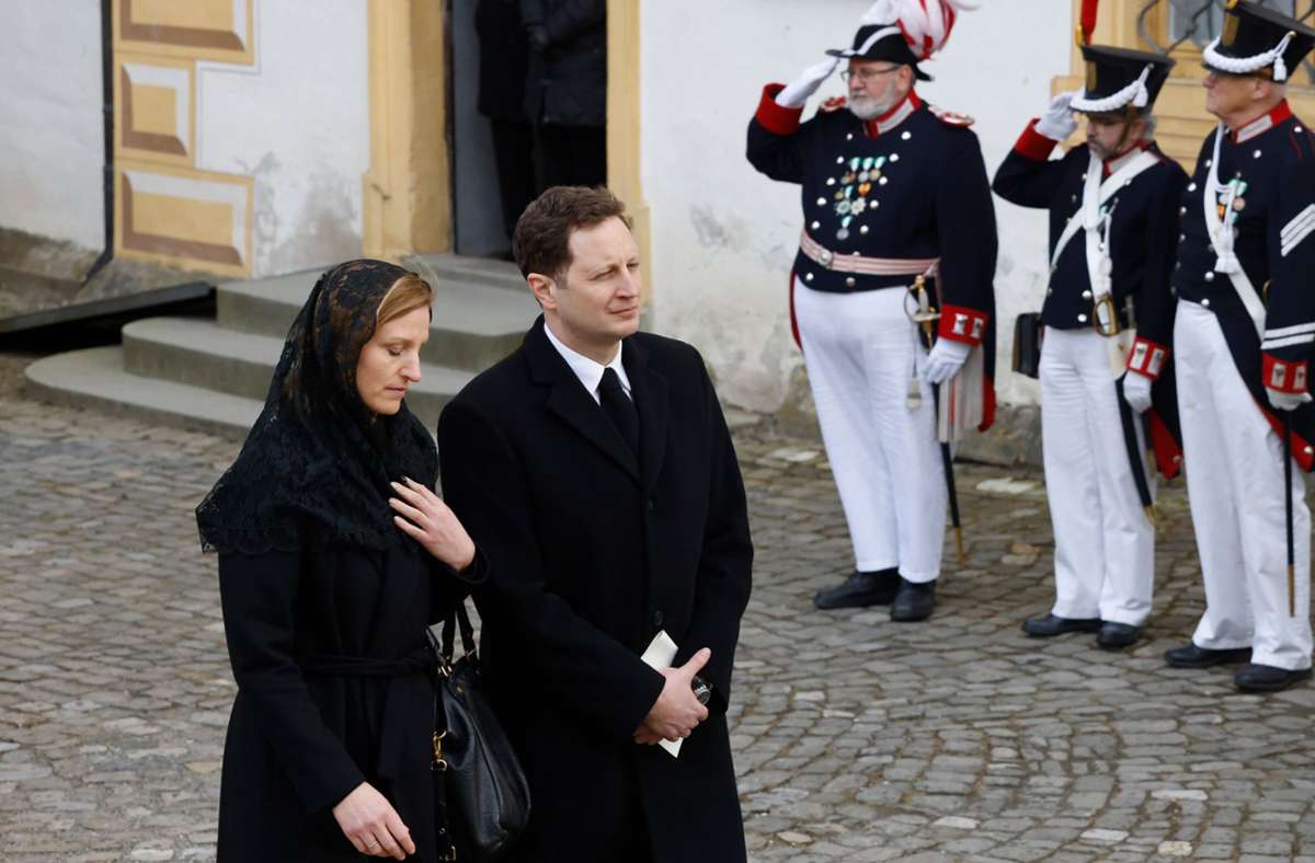 Georg Friedrich Prinz von Preußen und seine Frau Sophie