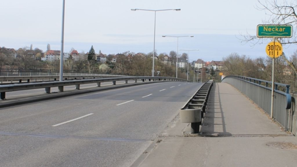 Baustelle in Bad Cannstatt: Brücke teilweise gesperrt