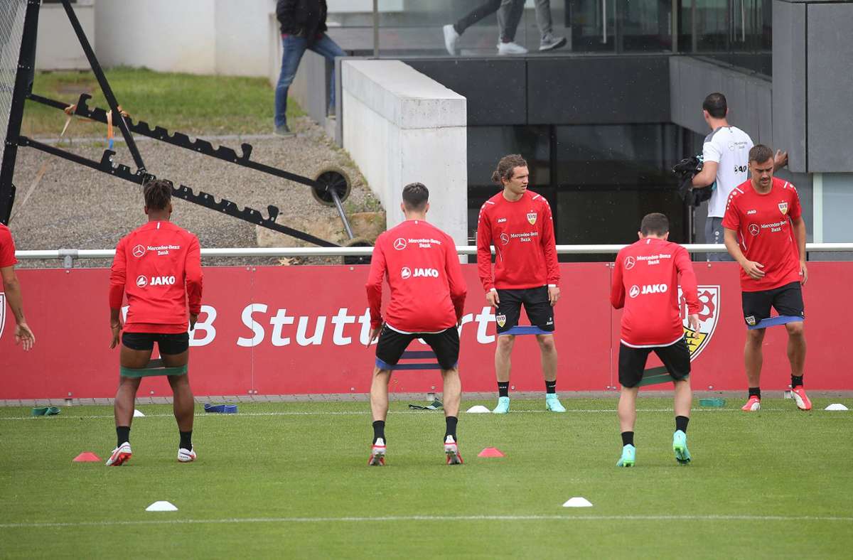 Weitere Impressionen vom VfB-Training am 5. Juli in Stuttgart