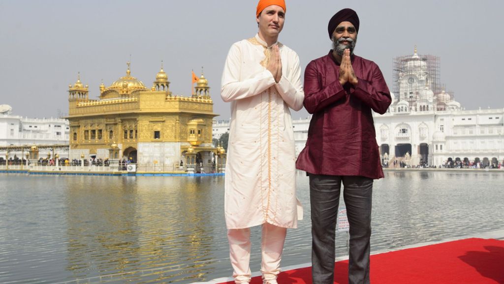 Justin Trudeau: Kanadischer Premier erntet bei Indien-Besuch viel Spott