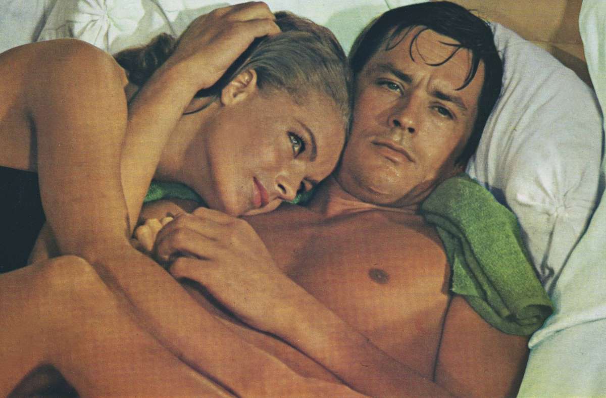 Romy Schneider und Alain Delon 1969 in „Der Swimmingpool“