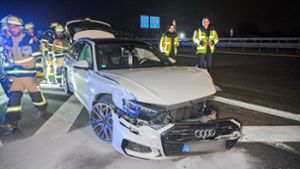 Beim Überholen aufgefahren: Audifahrer verletzt
