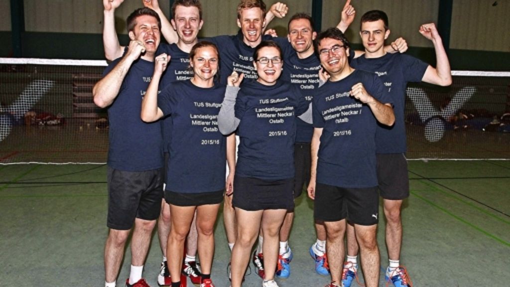 Badminton in Stuttgart-Degerloch: Die „Unschlagbaren“ steigen auf