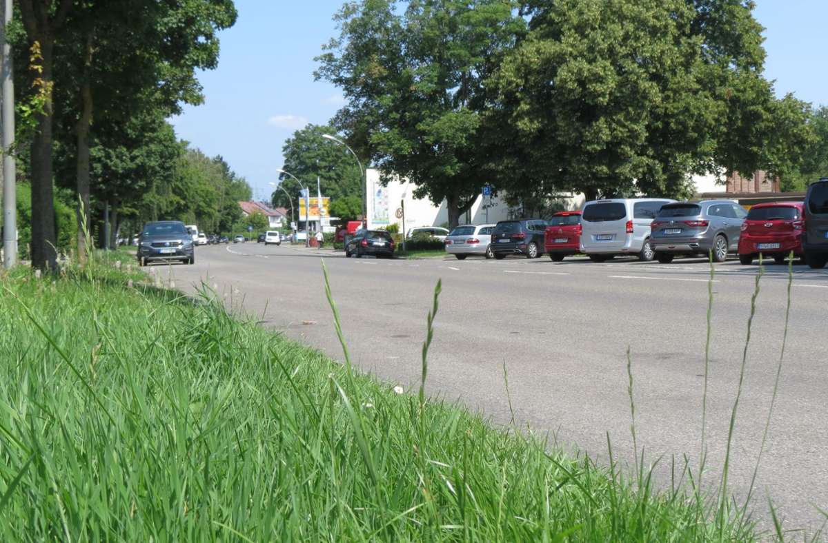 Aktuell gibt es viele und kostenlose Parkplätze an der Osterbronnstraße. Foto: Archiv Sandra Hintermayr