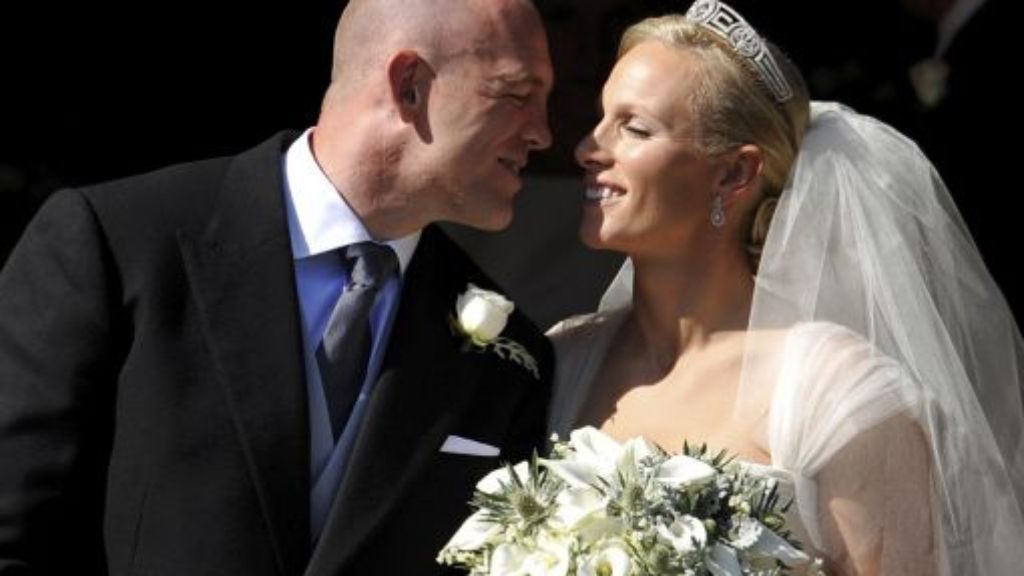 Queen-Enkelin heiratet: Tausende Briten jubeln Zara zu