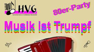 Großbottwar: 80er-Party: HVG featuring Gudrun Weißhardt