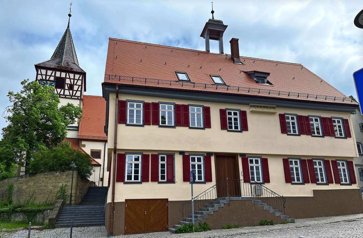 Auf dem Dachboden des sanierten Alten Rathauses an der Oswaldkirche in Weilimdorf befinden sich auch zwei Arrestzellen. Foto: Marta Popowska