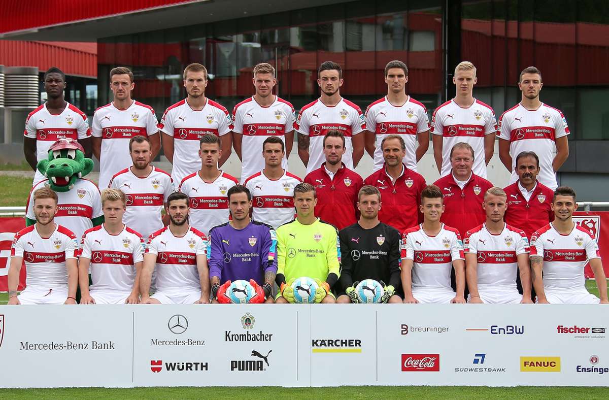 Mission Wiederaufstieg: Mit diesem Team startete der VfB in die Saison 2016/2017 – am Ende stand die Rückkehr in Liga eins.