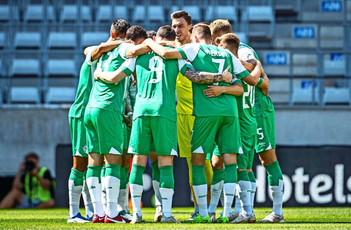 Das Team von Werder Bremen hat den sofortigen Wiederaufstieg geschafft und will sich nun wieder in der Bundesliga etablieren. Foto: IMAGO//ch
