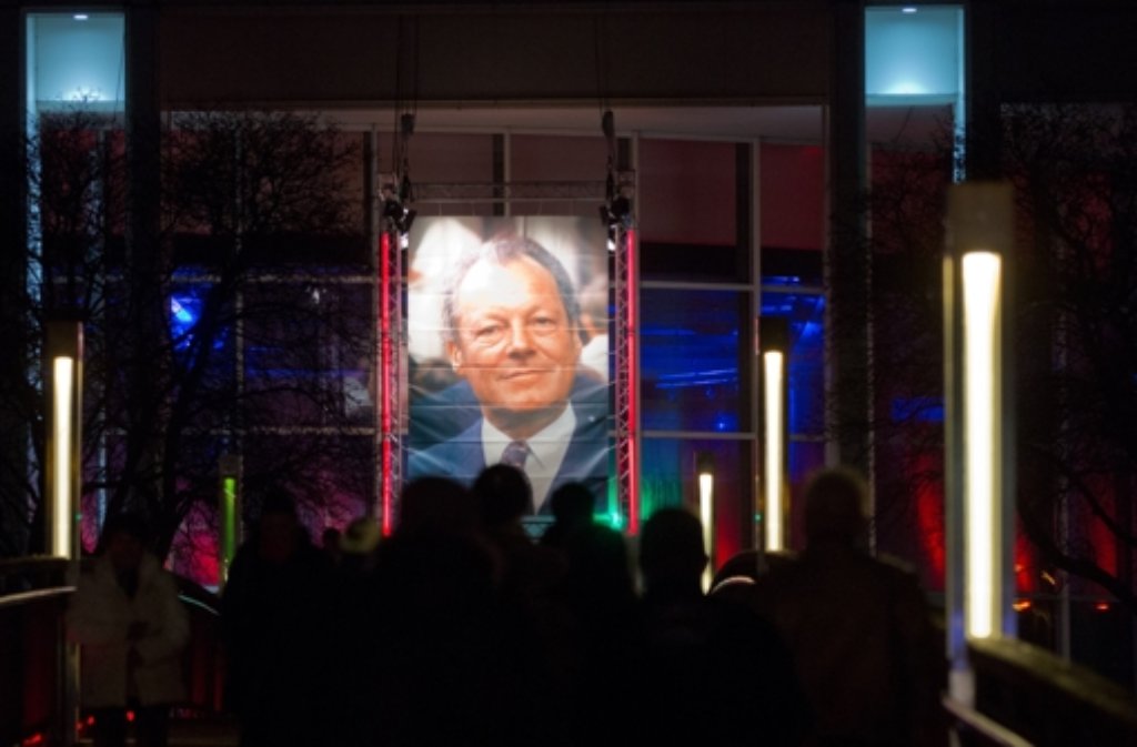 Gedenken an Willy Brandt