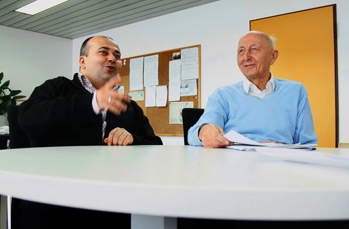 Ismail Temel und Gert Knödler wollen gleiche Bildungschancen für alle. Foto: factum/Granville