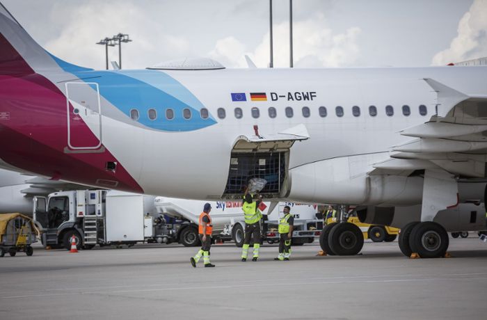 Streik am Flughafen Stuttgart: Mehr als jeder zweite Eurowings-Flug fällt aus