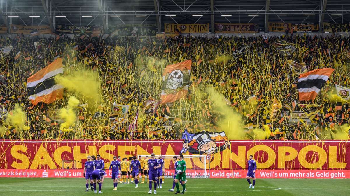 Dresden: Verdacht auf Volksverhetzung und Beleidigung: Dynamo-Fans angeklagt