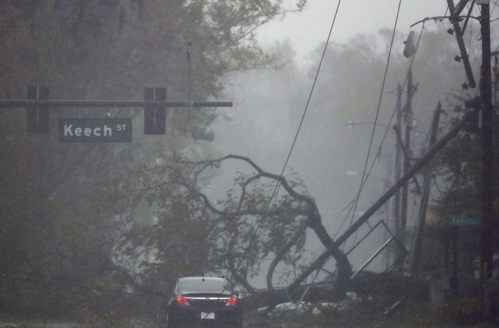 Auch in Florida richtete Hurrikan „Matthew“ Schäden an, doch im Vergleich zu Haiti war die Zerstörung äußerst gering.