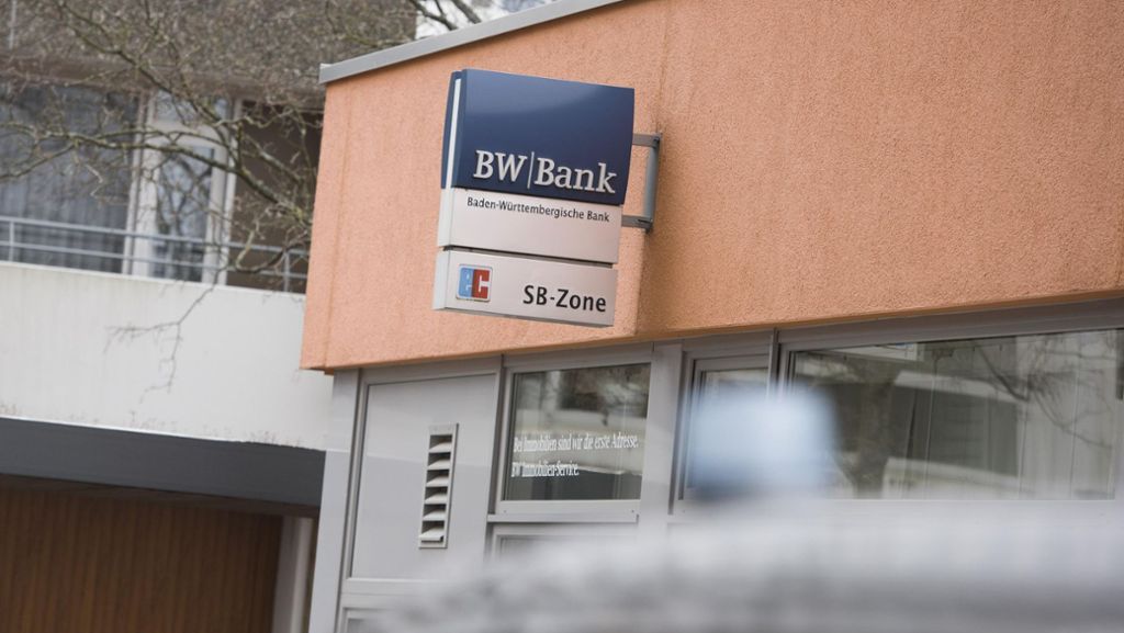Banküberfall in Stuttgart: Nach sieben Jahren wieder ein Bankraub in Stuttgart