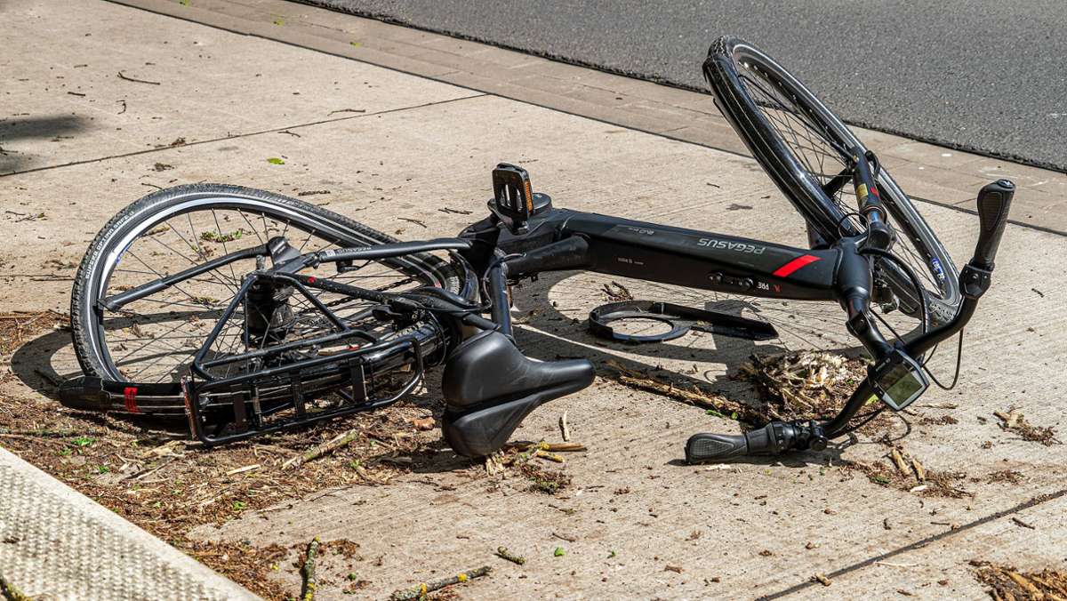 Unfall in Bietigheim-Bissingen: Radfahrer schwer verletzt