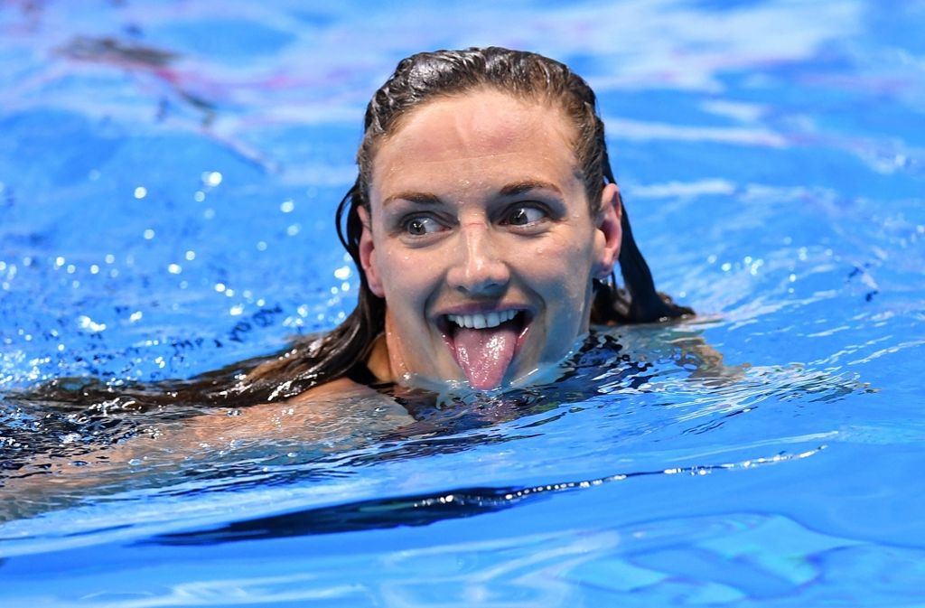 ... oder auch die ungarische Schwimmerin Katinka Hosszu.
