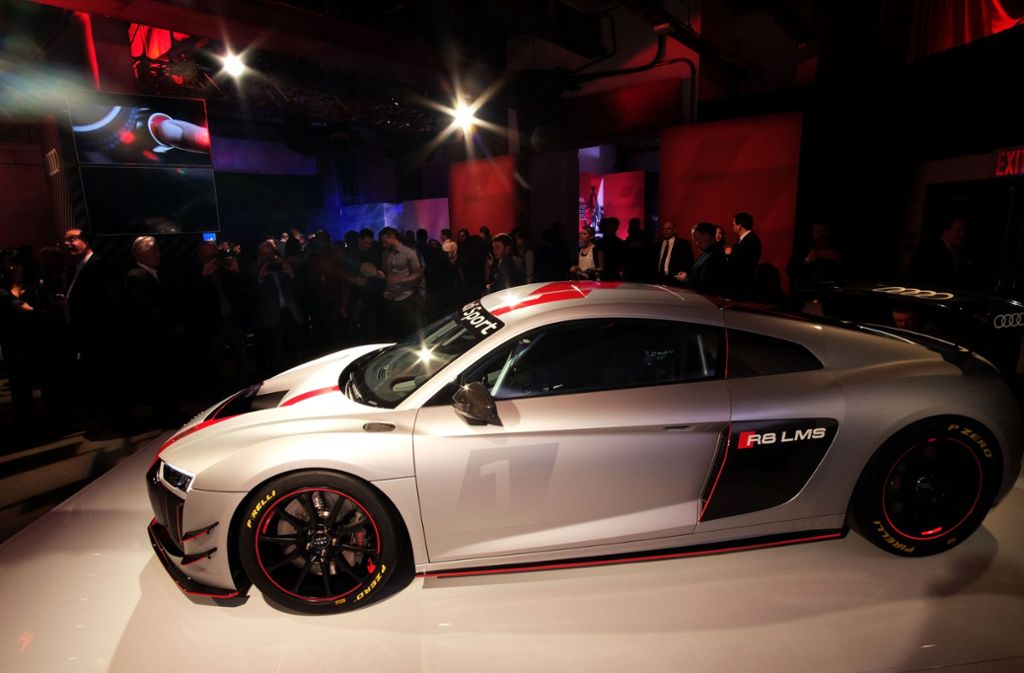 Es ist der erste Audi R8 LMS in einer GT4-Version.